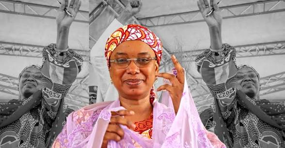 Senator Aishatu Dahiru (R) also known as Binani