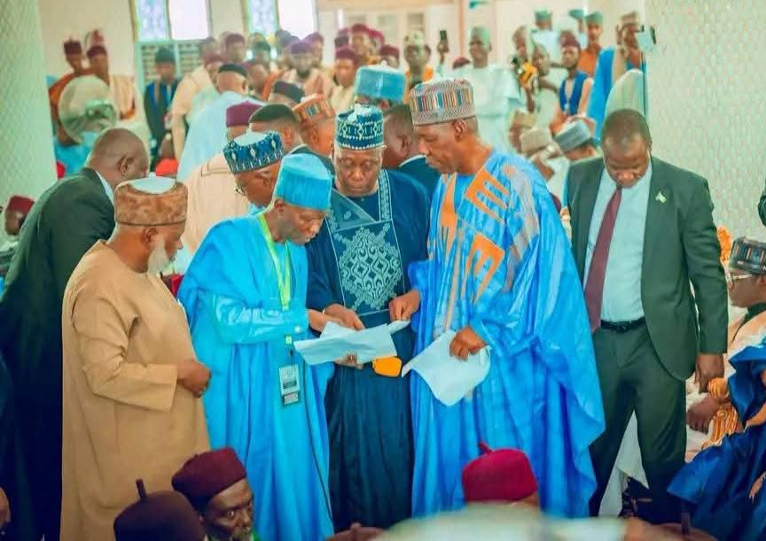 VP Shettima leads Speaker Abbas, others to wedding of Zulum’s children 2 VP Shettima leads Speaker Abbas, others to wedding of Zulum’s children