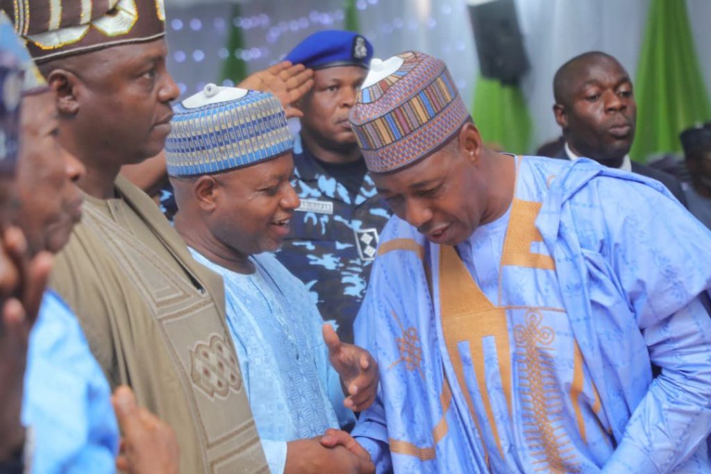 VP Shettima leads Speaker Abbas, others to wedding of Zulum’s children 3 VP Shettima leads Speaker Abbas, others to wedding of Zulum’s children