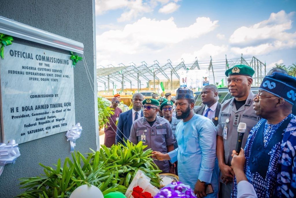 Tinubu hails Ogun development, commissions Cargo Airport, Customs hub in Iperu 4 Tinubu commissions new Customs FOU ‘A’ Complex in Ogun