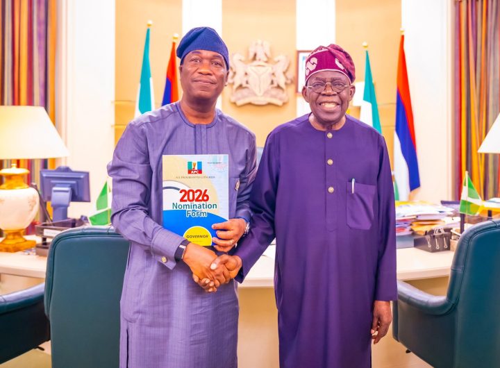 Tinubu endorses Hamzat for Lagos governorship race
