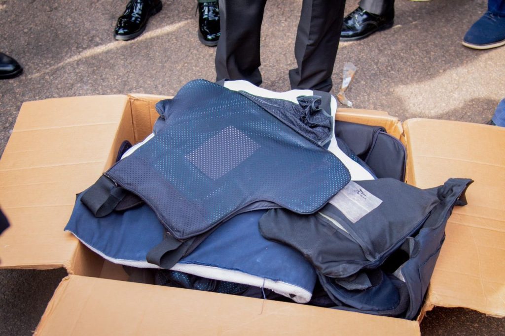 IGP Disu receives protective gear donated by US group 2 IGP Disu receives protective gear donated by US group
