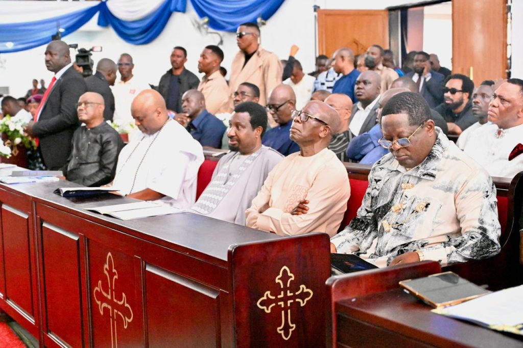 Wike, Akpabio, Umahi, Oshiomole pay final respects to Senator Mpigi in Rivers