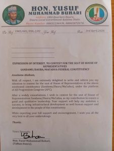 Yusuf Buhari to contest for Reps APC Katsina