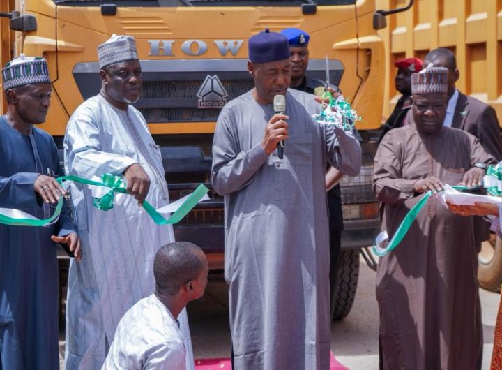 Zulum establishes quarry centre, procures 70 trucks for infrastructure development