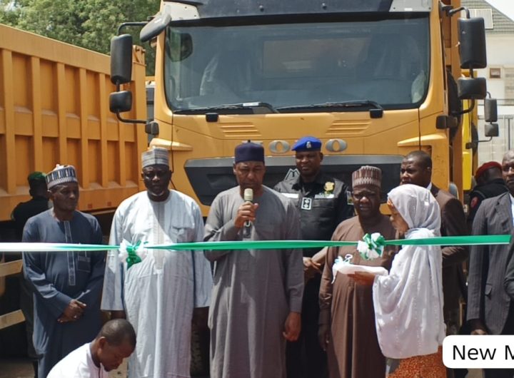 Zulum procures 30 trucks to boost road construction amid security challenges in Borno