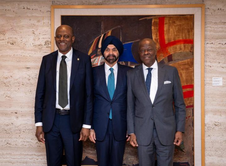 CBN Governor Cardoso, Finance Minister Edun meet World Bank President Ajay Banga in Washington