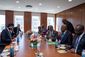 CBN Governor Cardoso, Finance Minister Edun meet World Bank President Ajay Banga in Washington