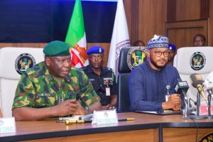 cds Olufemi Oluyede meets Zamfara Governor Dauda