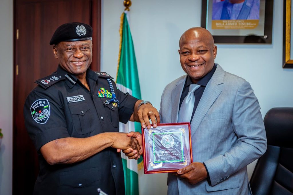 IGP Disu visits Director General of DSS in Abuja