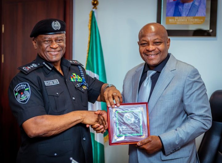 IGP Disu visits Director General of DSS in Abuja