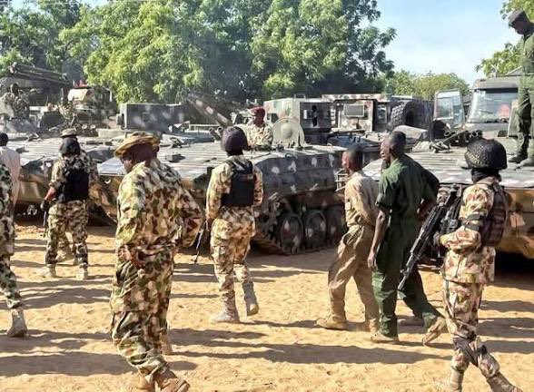 Nigerian Army troops