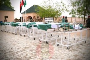 nigerian Army buries Brig. Gen Omo Braimah in borno2