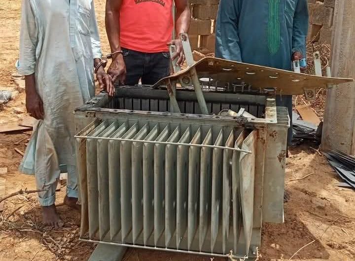 Police nabs 3 transformer vandals in Yobe