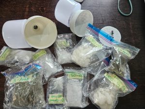 hard drugs concealed inside energy-saving bulbs