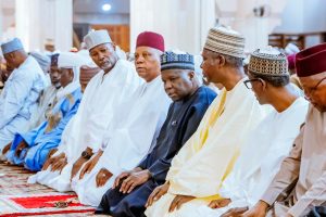 Shettima leads tributes at Janazah of Prof. Jega’s wife