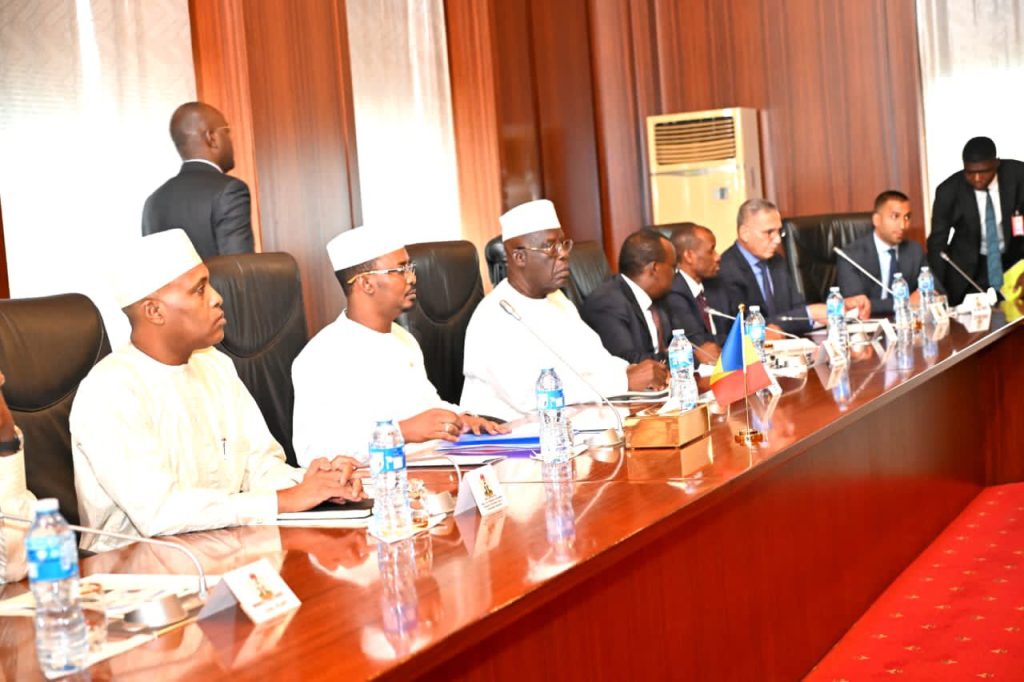President Bola Ahmed Tinubu and President Republic of Chad, Mahamat Idriss Deby Itno at the Presidential Villa, Abuja during the Chadian President’s visit to Nigeria on Thursday. Photo: State House.