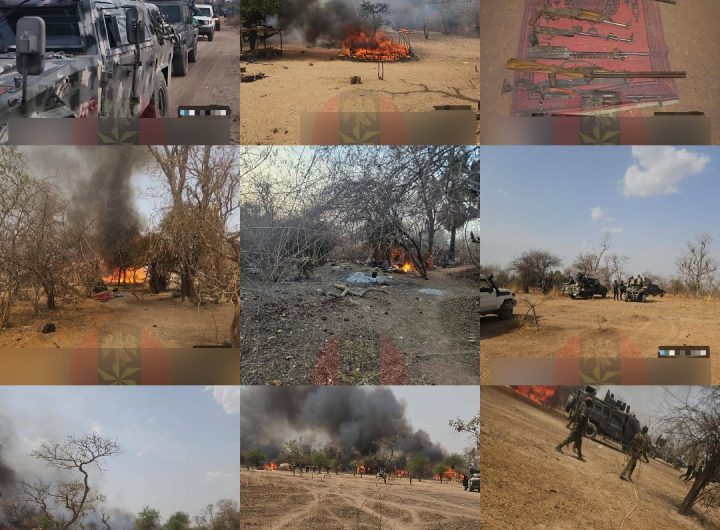 Troops smash bandit strongholds in Bauchi, rescue hostages, recover arms