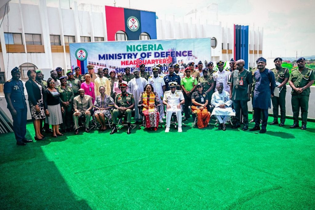 Nigeria Defence Ministry receives delegation from Ghana Armed Forces Command and Staff College