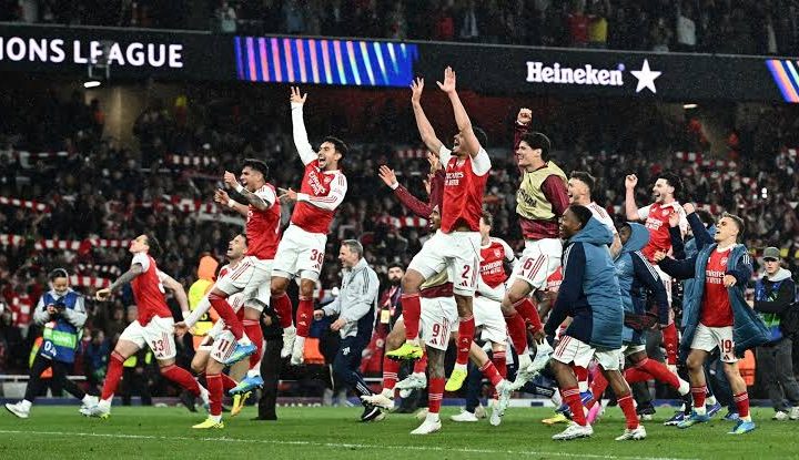 Arsenal storm into 2nd Champions League Final unbeaten, set for PSG or Bayern clash