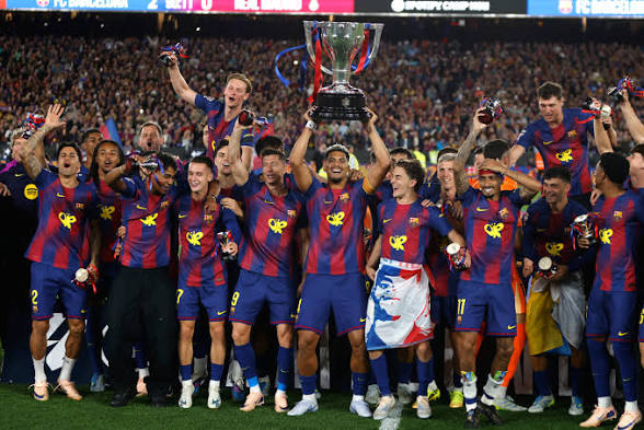 Rashford makes El Clasico history as Barcelona seal La Liga title against Real Madrid