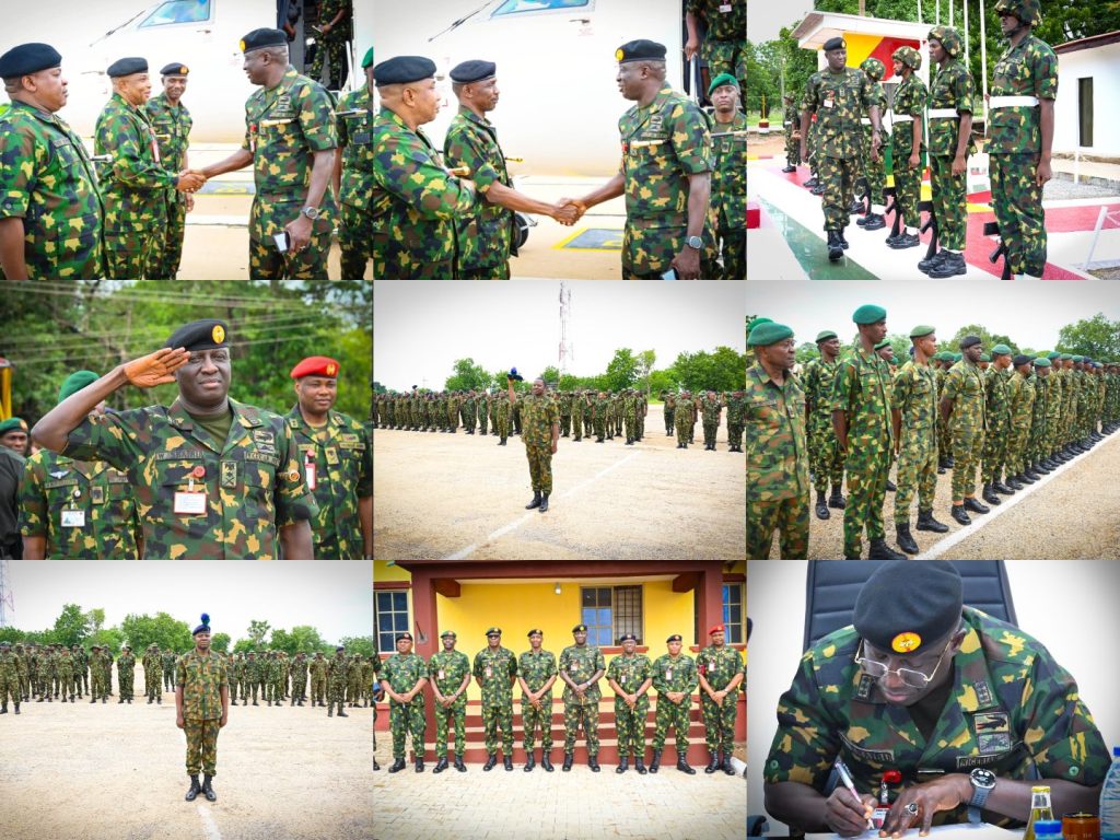 COAS charges troops to decisively rout kidnappers, bandits, other criminal elements 2 COAS charges troops to decisively rout kidnappers bandi