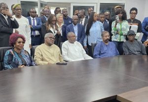 Dangote hosts Otedola at Dangote Petroleum Refinery