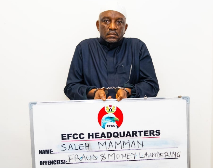 EFCC arrests fleeing ex-Power Minister, Saleh Mamman in Kaduna