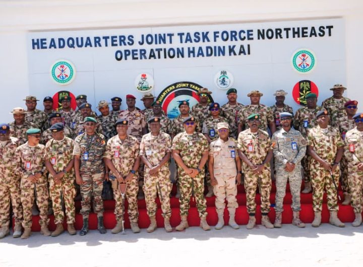 Force Commander MNJTF visits OPHK, seeks robust collaborative efforts against terrorism