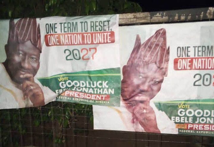 2027: PDP raises alarm over fake Jonathan campaign posters