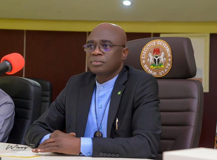 Benue State Governor, Hyacinth Alia