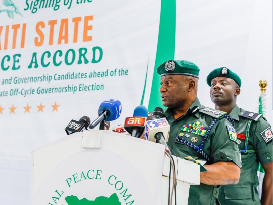 IGP Disu assures adequate security, professional conduct ahead of Ekiti governorship election