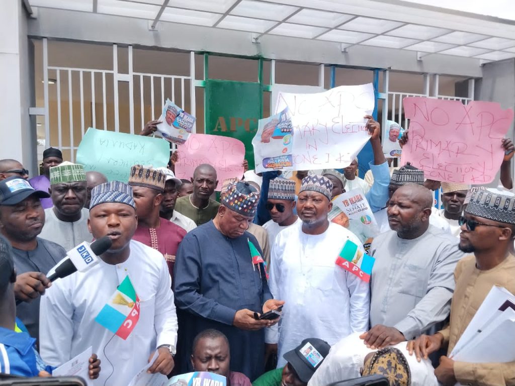 Kaduna APC primaries crisis deepens as senatorial aspirants demand cancellation