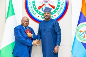 Lord chosen Lazarus visits Defence Minister