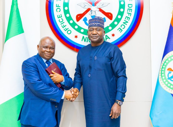 Lord chosen Lazarus visits Defence Minister