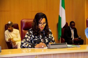 Nigeria’s Minister of Foreign Affairs, Bianca Odumegwu-Ojukwu