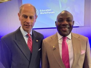 Education Minister meets Duke of Edinburgh, discusses non formal education for job creation, empowerment