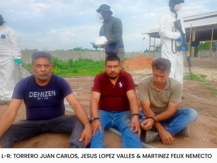 NDLEA busts Nigerian-Mexican meth cartel, arrests drug baron, 3 Mexicans, seizes N480bn drugs in Ogun forest lab 2 NDLEA busts Nigerian-Mexican meth cartel, arrests drug baron, 3 Mexicans, seizes N480bn drugs in Ogun forest lab