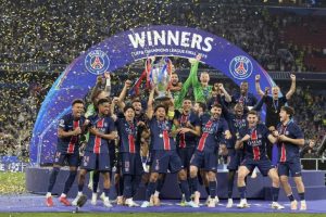 PSG wins Champions League