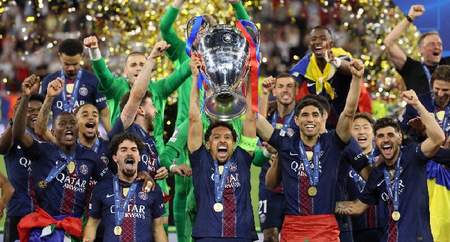 PSG edge Arsenal in epic shootout to retain UEFA Champions League title 