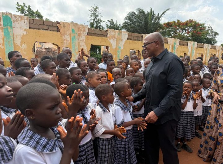 Peter Obi donates N10m for reconstruction of fire-damaged Agulu Primary School