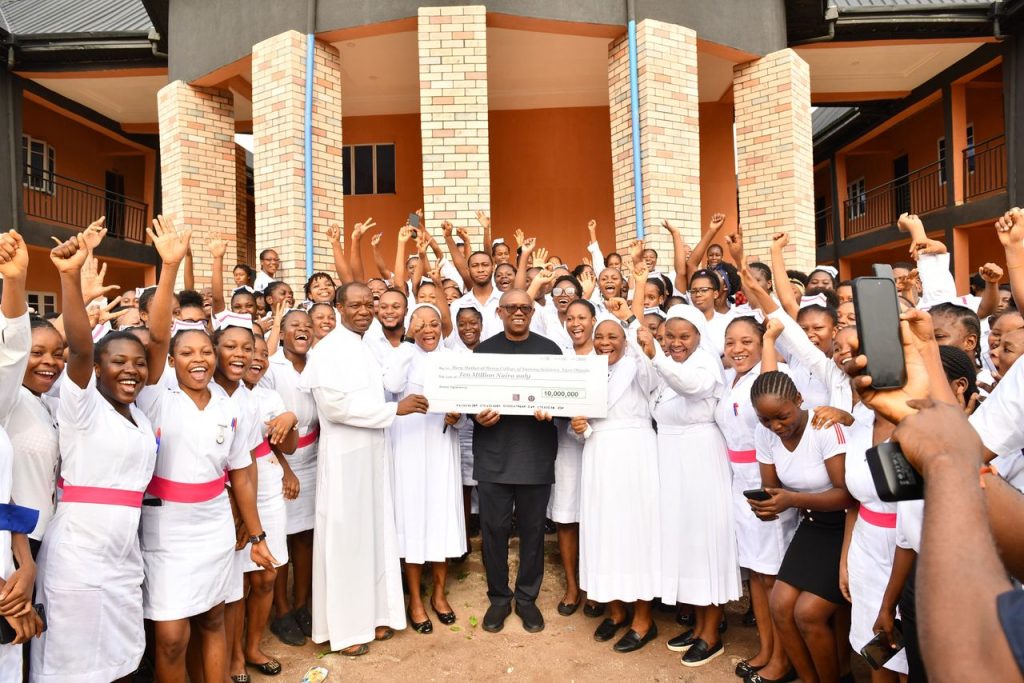World Nurses Day: Peter Obi hails Nigerian nurses, promises better welfare in ‘New Nigeria’
