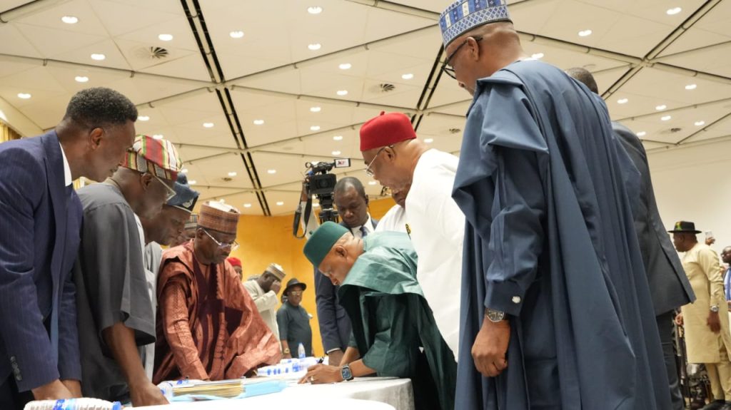 hettima leads APC delegation to submit Tinubu’s 2027 nomination forms