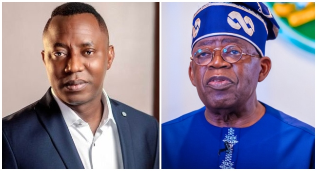 Sowore and President Bola Tinubu