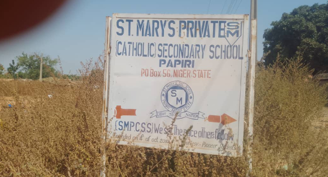 DSS arrests 5, including 2 foreign collaborators, linked to Papiri school kidnap 2 St Marys Catholic Private Secondary School Niger State