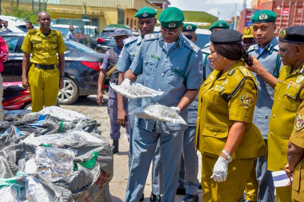 Tican Customs intercepts 4,173.5kg of cannabis valued at ₦16.6 billion