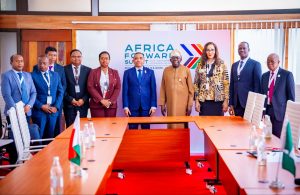 Tinubu at the Africa Forward Summit with other Preside