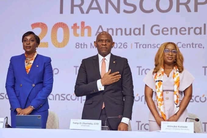 Transcorp declares ₦20.3 billion dividend, excites shareholders at landmark 20th AGM