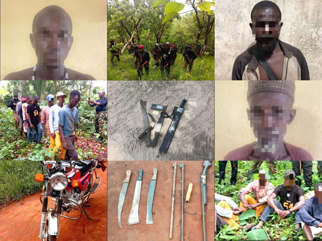 Troops bust kidnappers hideouts, arrest 12 suspects in Edo forests