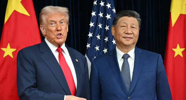 US President Donald Trump and Chinese President, Xi Jinping